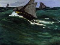 Monet, Claude Oscar - The Green Wave